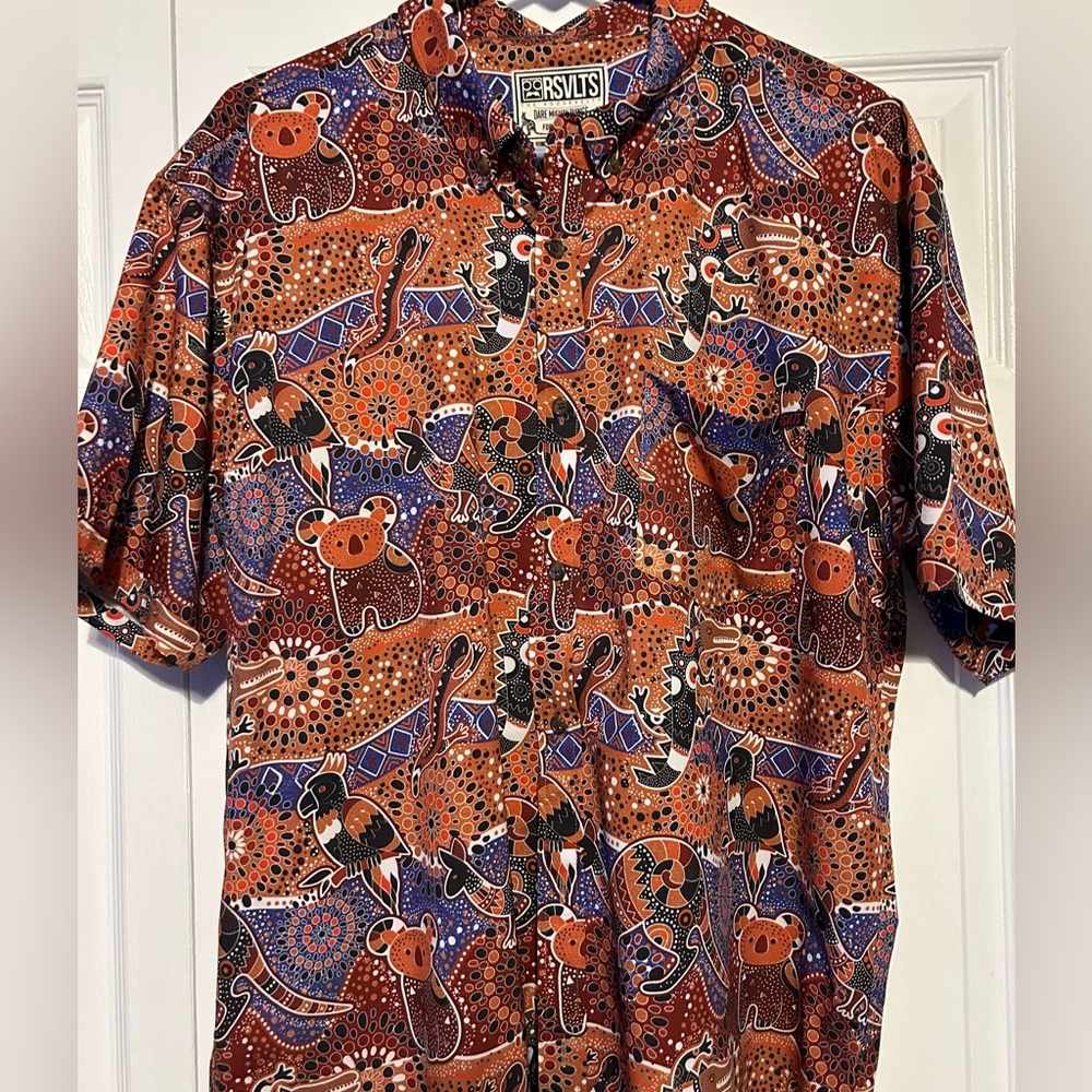 RSVLTS Kuneflex Short sleeve button down shirt